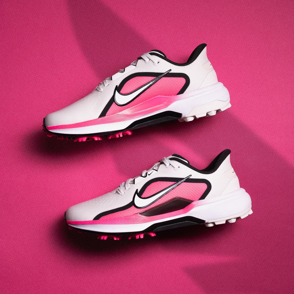 Nike Golf Shoes - Pegasus 1 G - Sail - Hyper Pink SU26