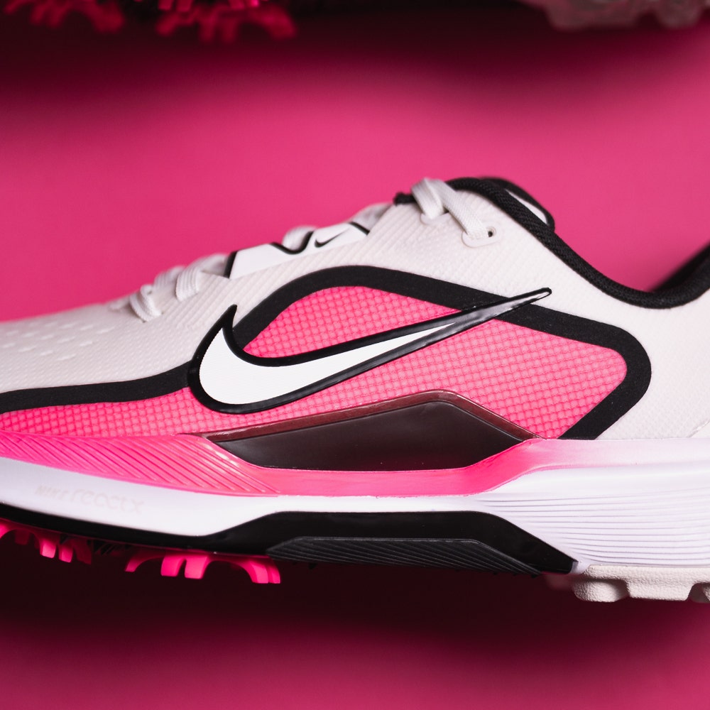 Nike Golf Shoes - Pegasus 1 G - Sail - Hyper Pink SU26