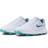 Nike Golf Shoes - Victory Pro 4 - White - Iridescent Blue SU25