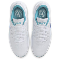 Nike Golf Shoes - Victory Pro 4 - White - Iridescent Blue SU25