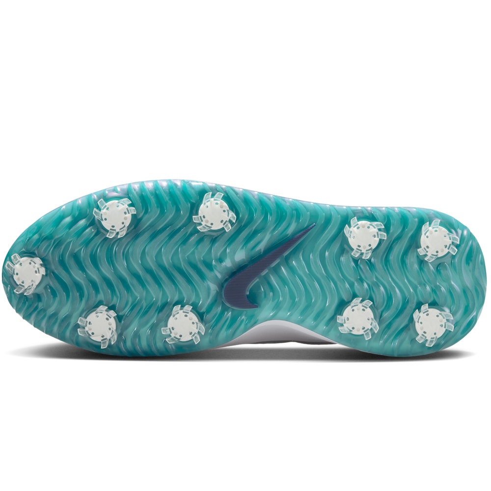 Nike Golf Shoes - Victory Pro 4 - White - Iridescent Blue SU25