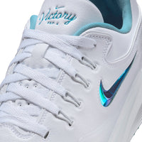 Nike Golf Shoes - Victory Pro 4 - White - Iridescent Blue SU25