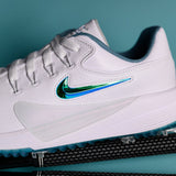 Nike Golf Shoes - Victory Pro 4 - White - Iridescent Blue SU25