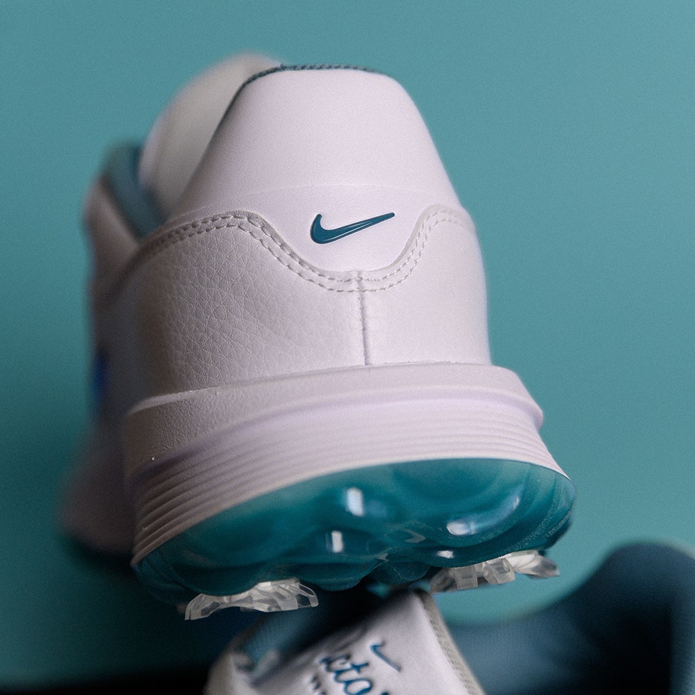 Nike Golf Shoes - Victory Pro 4 - White - Iridescent Blue SU25
