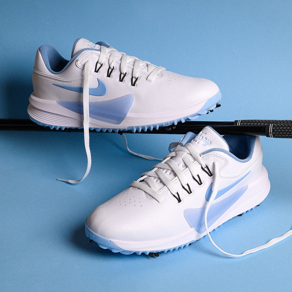 Nike Golf Shoes - Victory Pro 4 - White - Psychic Blue SU25