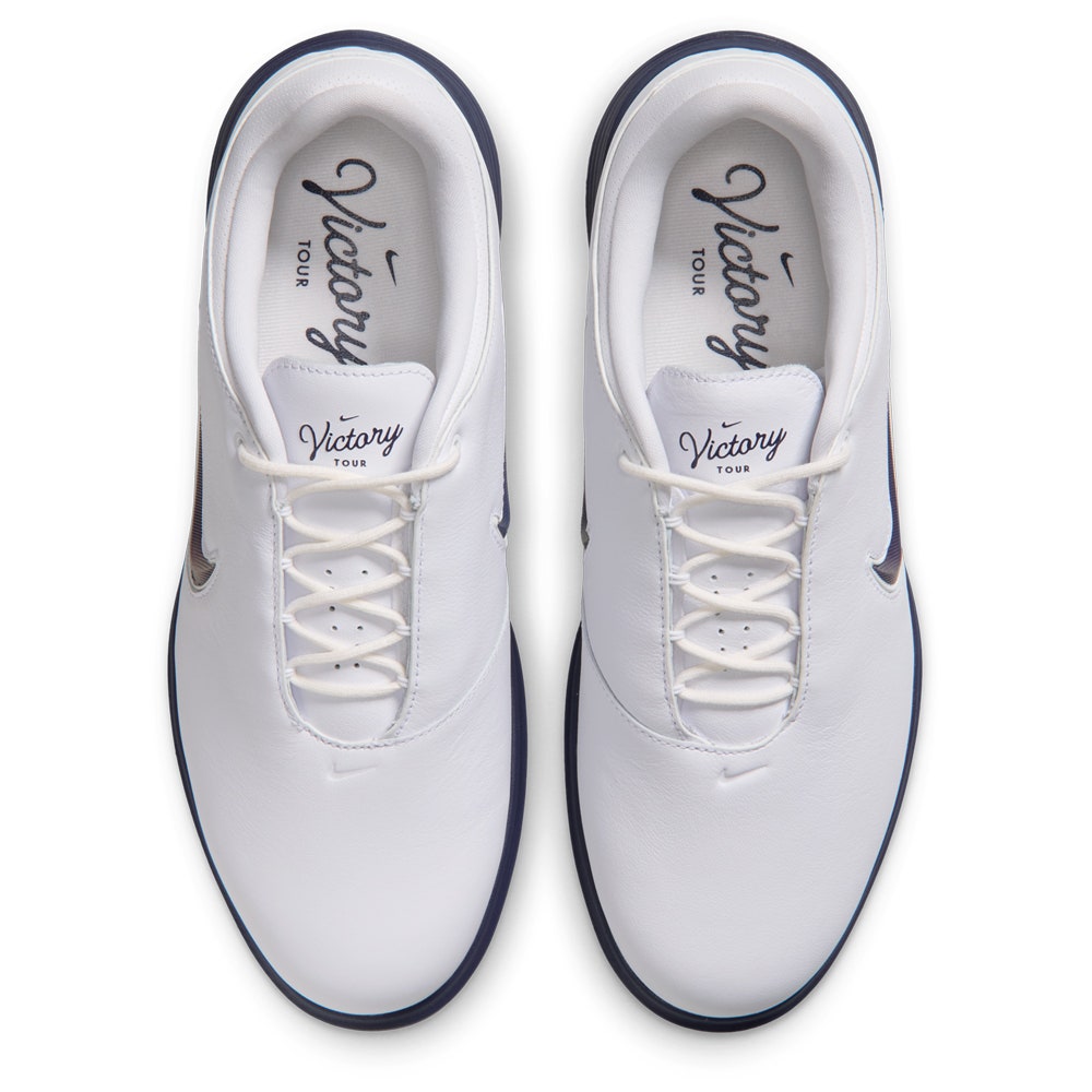 Nike Golf Shoes - Victory Tour 4 - White - Midnight Navy HO26