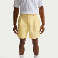 Nike Golf Shorts - NK DF Par 5 Pleat 6.5" - Soft Yellow SP26