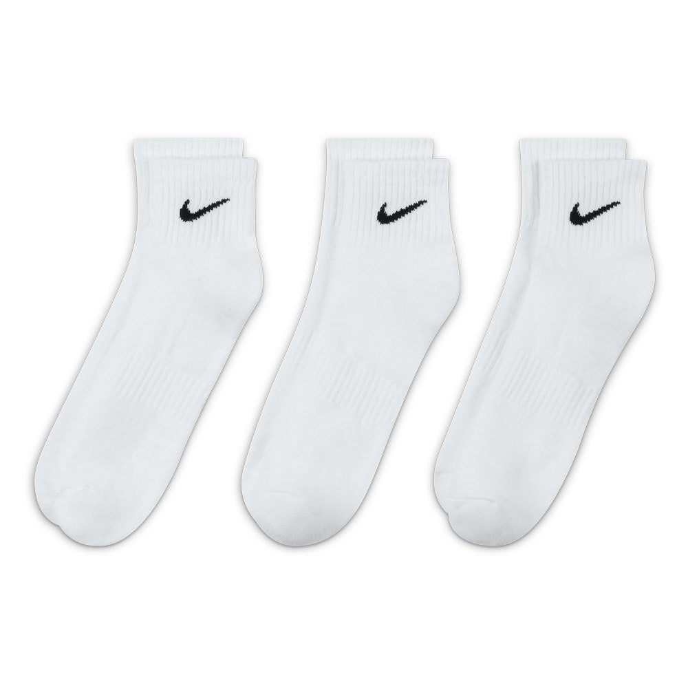 Nike Golf Socks - Everyday Cushioned Ankle - 3 Pack White SU26