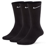 Nike Golf Socks - Everyday Cushioned Crew - 3 Pack Black SU26