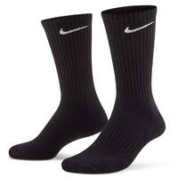 Nike Golf Socks - Everyday Cushioned Crew - 3 Pack Black SU26