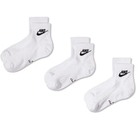 Nike Golf Socks - Everyday Elevated Futura Ankle - 3 Pack White FA26