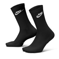 Nike Golf Socks - Everyday Elevated Futura Crew - 3 Pack Black FA26
