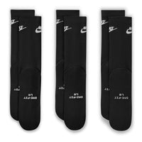 Nike Golf Socks - Everyday Elevated Futura Crew - 3 Pack Black FA26
