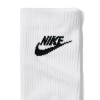 Nike Golf Socks - Everyday Elevated Futura Crew - 3 Pack White FA26