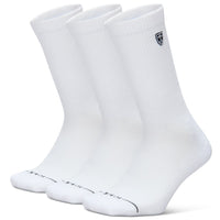 Nike Golf Socks - Everyday Elevated Shield Crew - 3 Pack White SU26