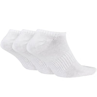 Nike Golf Socks - Everyday Lightweight No Show - 3 Pack White SU26