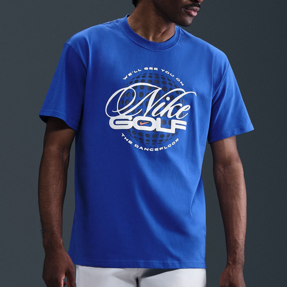 Nike Golf T-Shirt - Graphic Max 90 Tee - Game Royal FA25