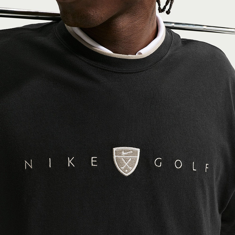 Nike Golf T-Shirt - NK Retro Loose Fit Tee - Black SU26