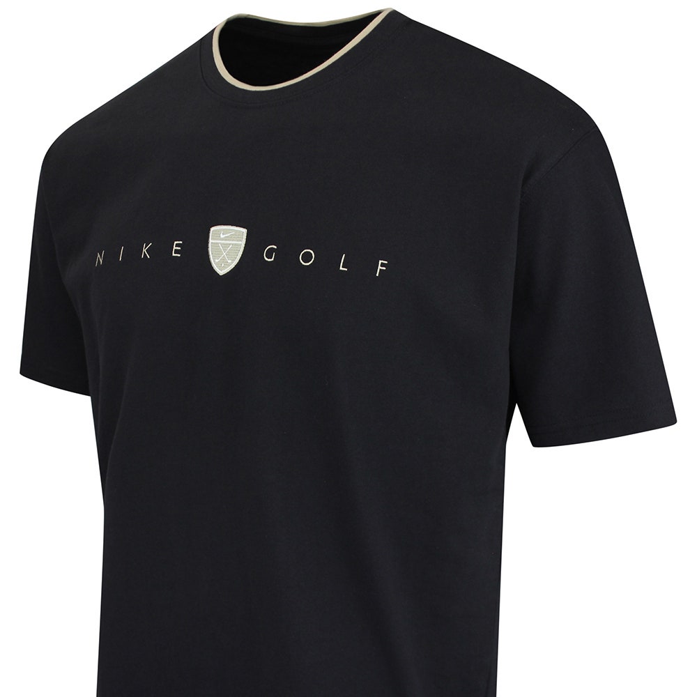 Nike Golf T-Shirt - NK Retro Loose Fit Tee - Black SU26