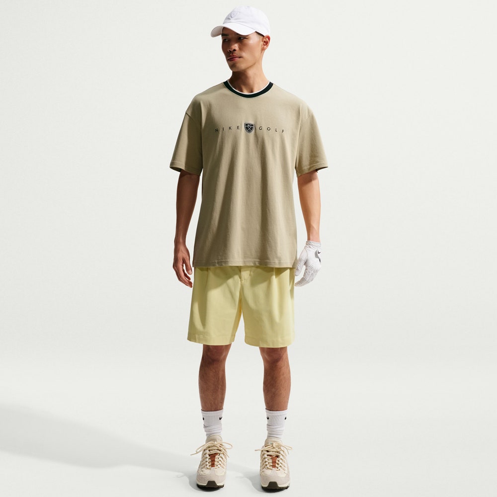 Nike Golf T-Shirt - NK Retro Loose Fit Tee - Limestone SU26