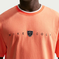 Nike Golf T-Shirt - NK Retro Loose Fit Tee - Orange Frost SP26