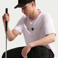 Nike Golf T-Shirt - NK Retro Loose Fit Tee - Pearl Pink SU26