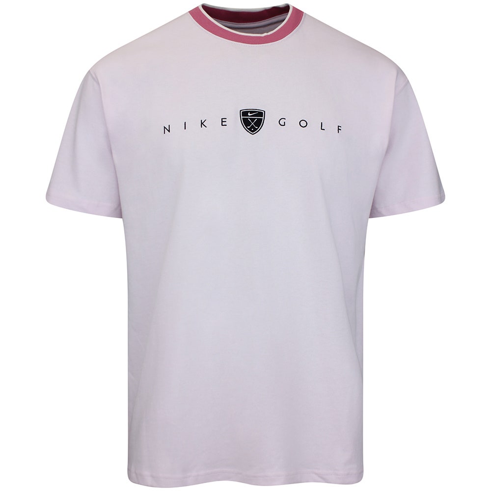 Nike Golf T-Shirt - NK Retro Loose Fit Tee - Pearl Pink SU26