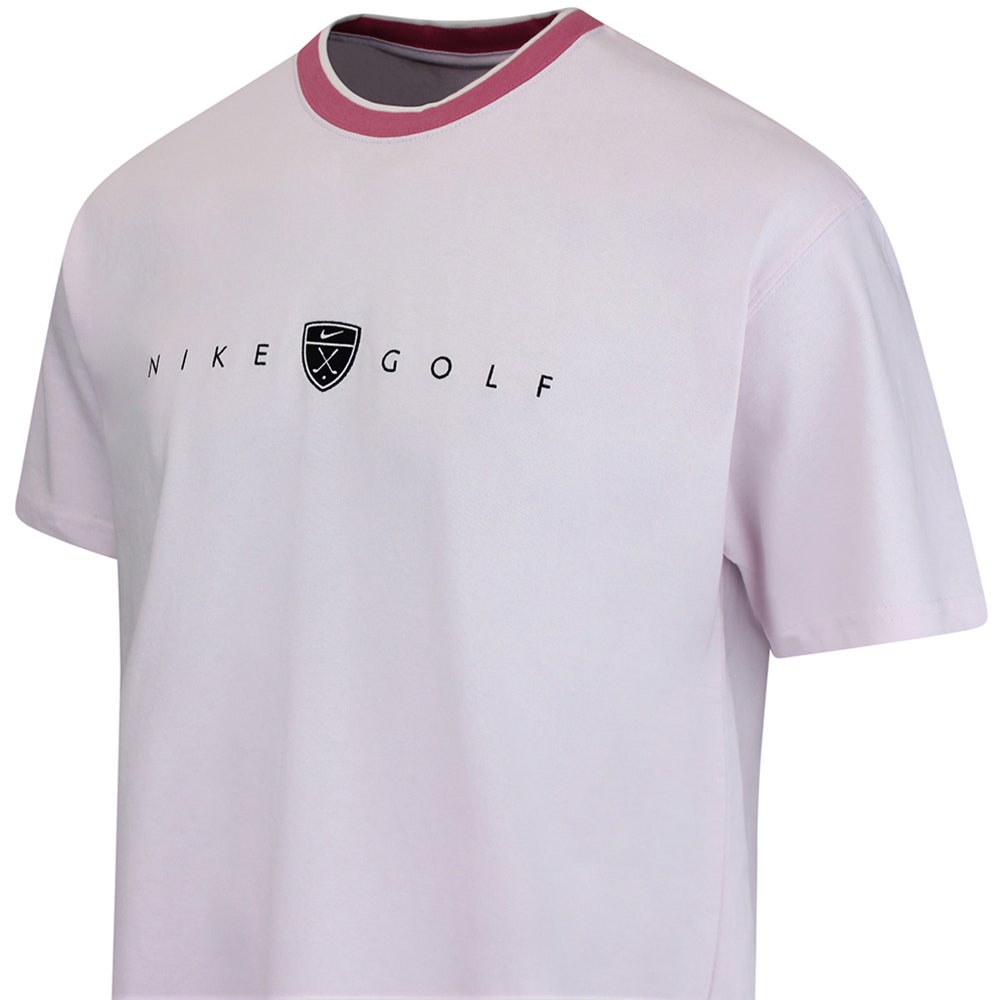 Nike Golf T-Shirt - NK Retro Loose Fit Tee - Pearl Pink SU26