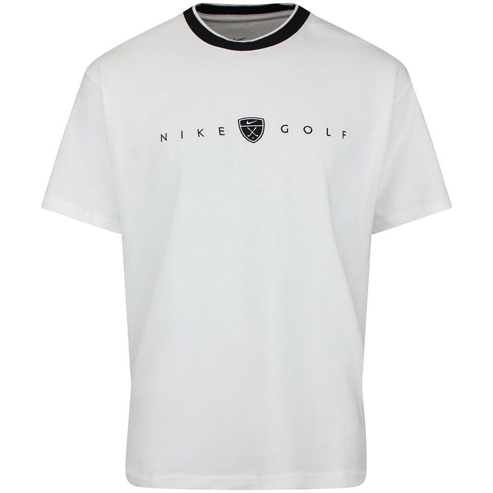 Nike Golf T-Shirt - NK Retro Loose Fit Tee - White SU26