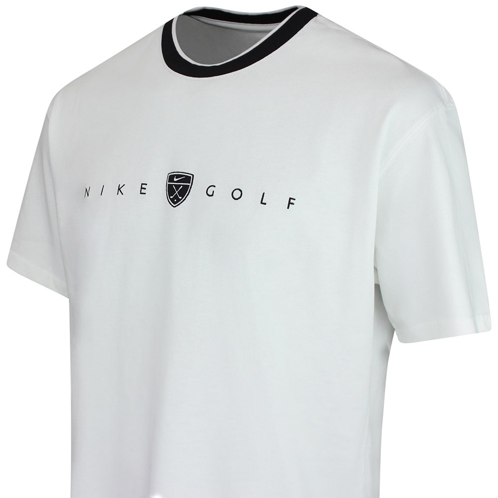 Nike Golf T-Shirt - NK Retro Loose Fit Tee - White SU26