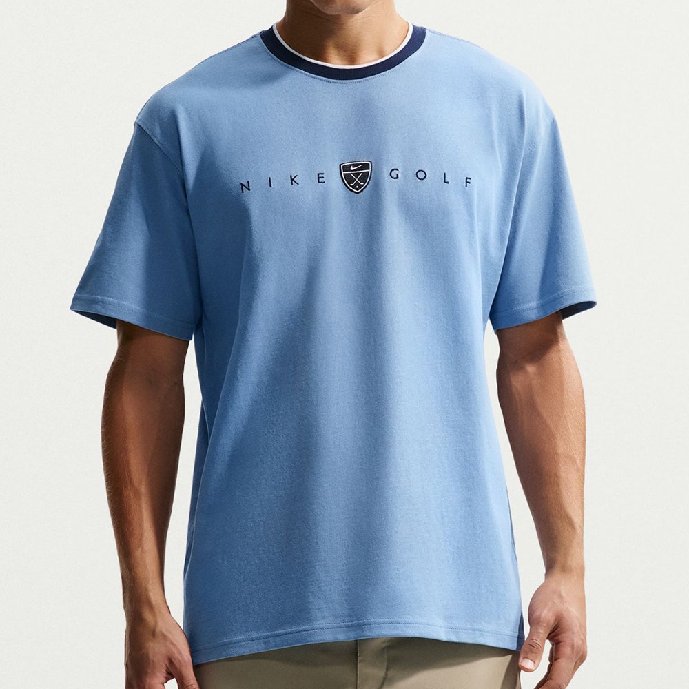 Nike Golf T-Shirt - NK Retro Loose Fit Tee - Work Blue SU26