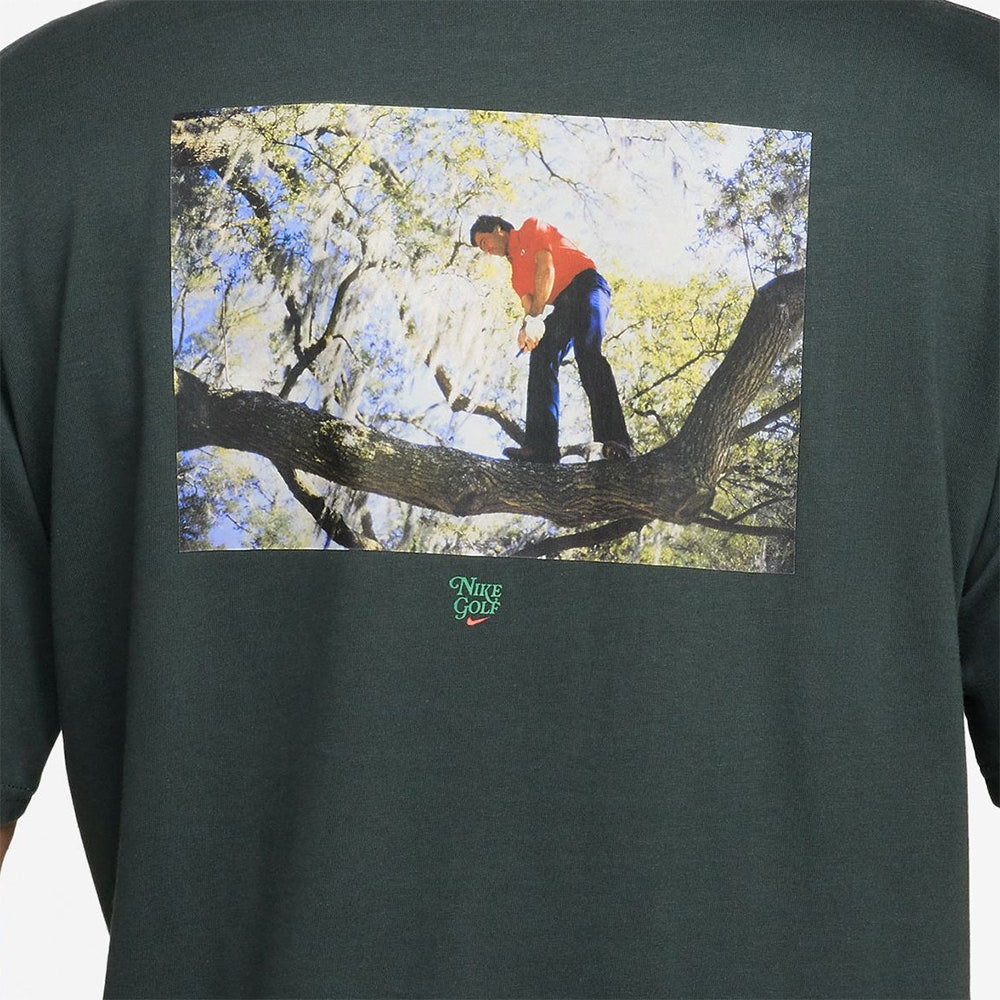 Nike Golf T-Shirt - NK Seve Print Tee - Black Spruce SP26