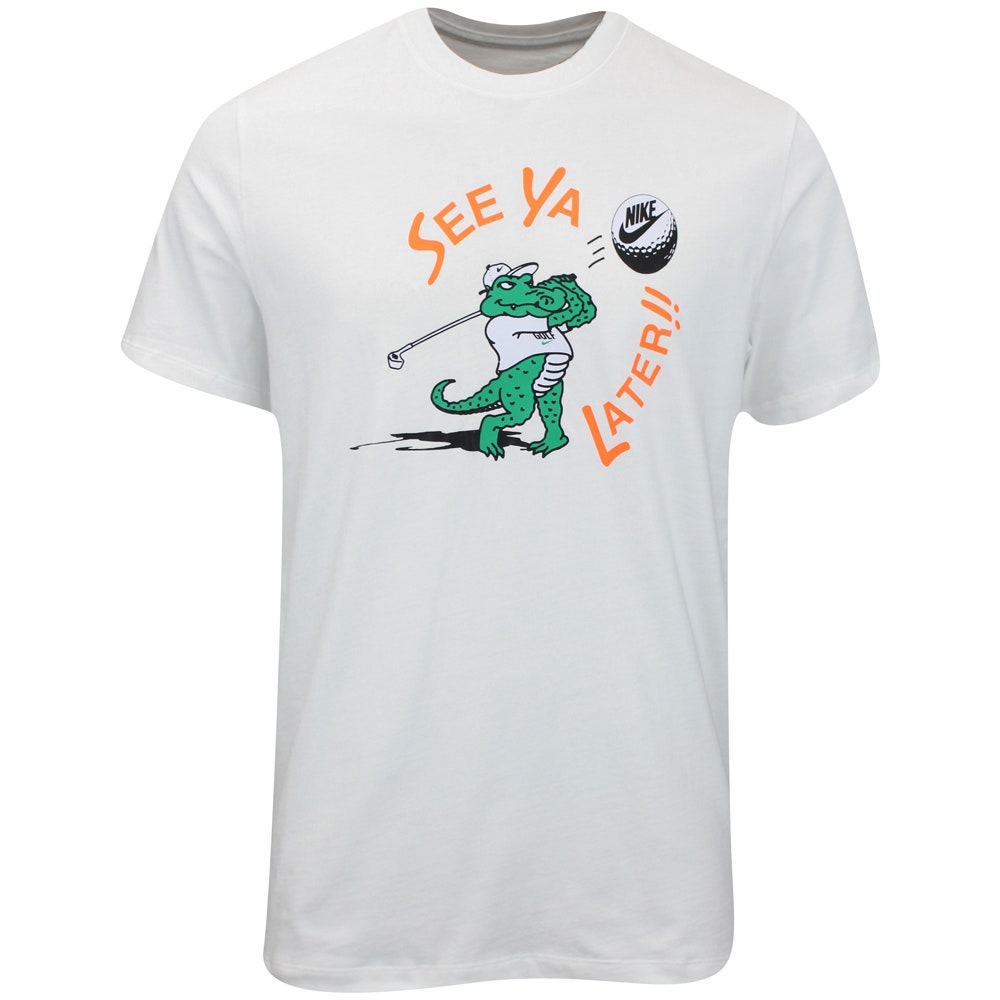 Nike Golf T-Shirt - See Ya Later Graphic Tee - White FA24