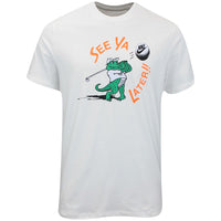 Nike Golf T-Shirt - See Ya Later Graphic Tee - White FA24