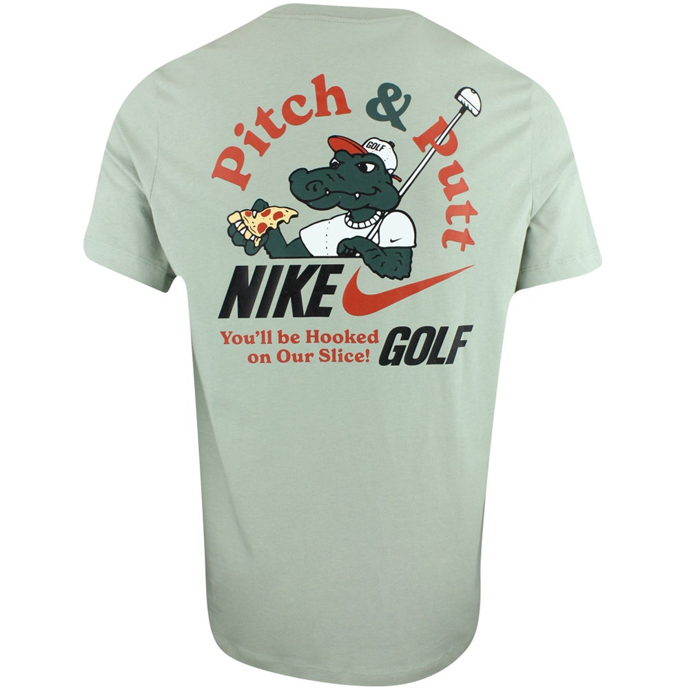 Nike Golf T-Shirt - Slice Graphic Tee - Jade Horizon FA24