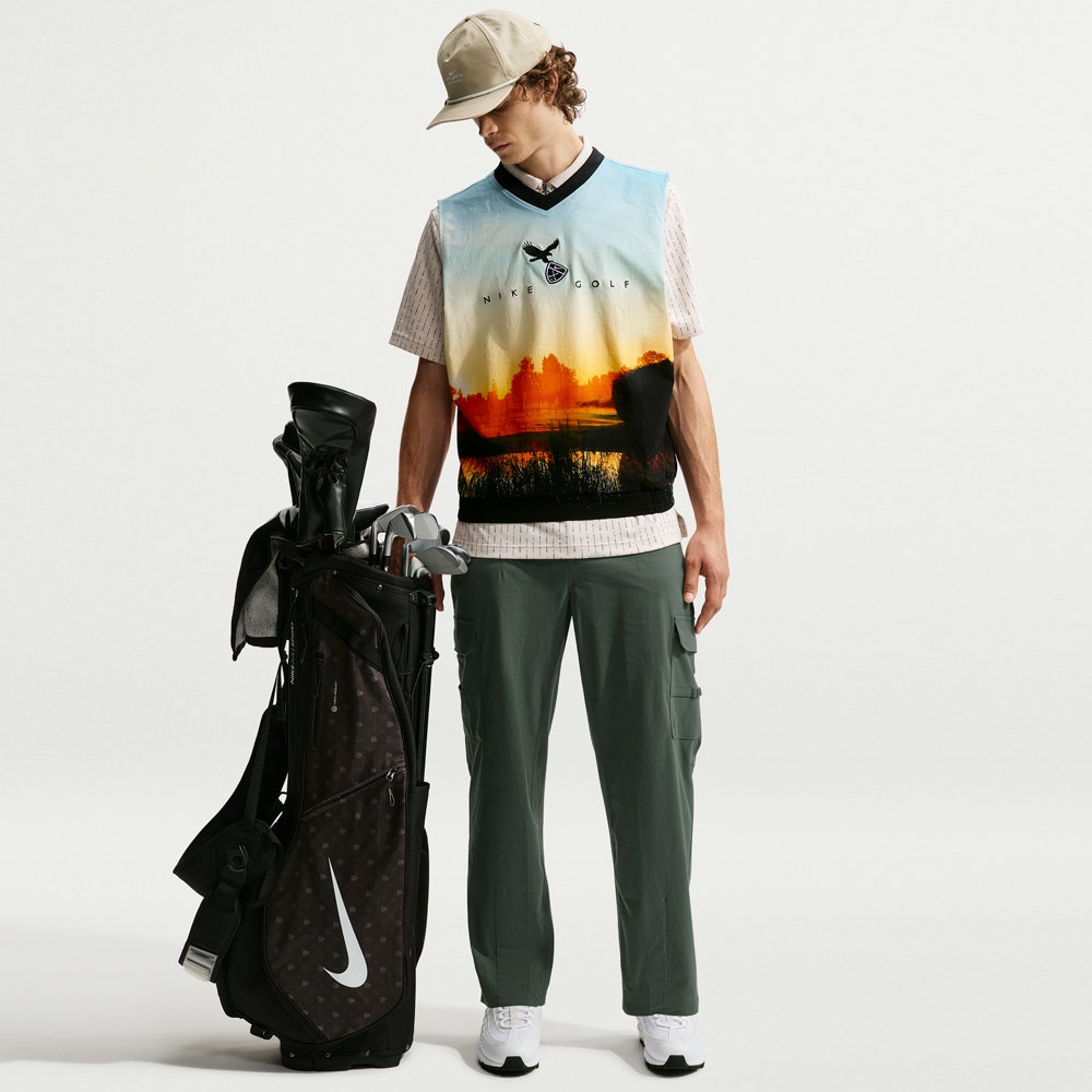 Nike Golf Trousers - NK DF Fairway Fresh Pant - Camo Green FA26