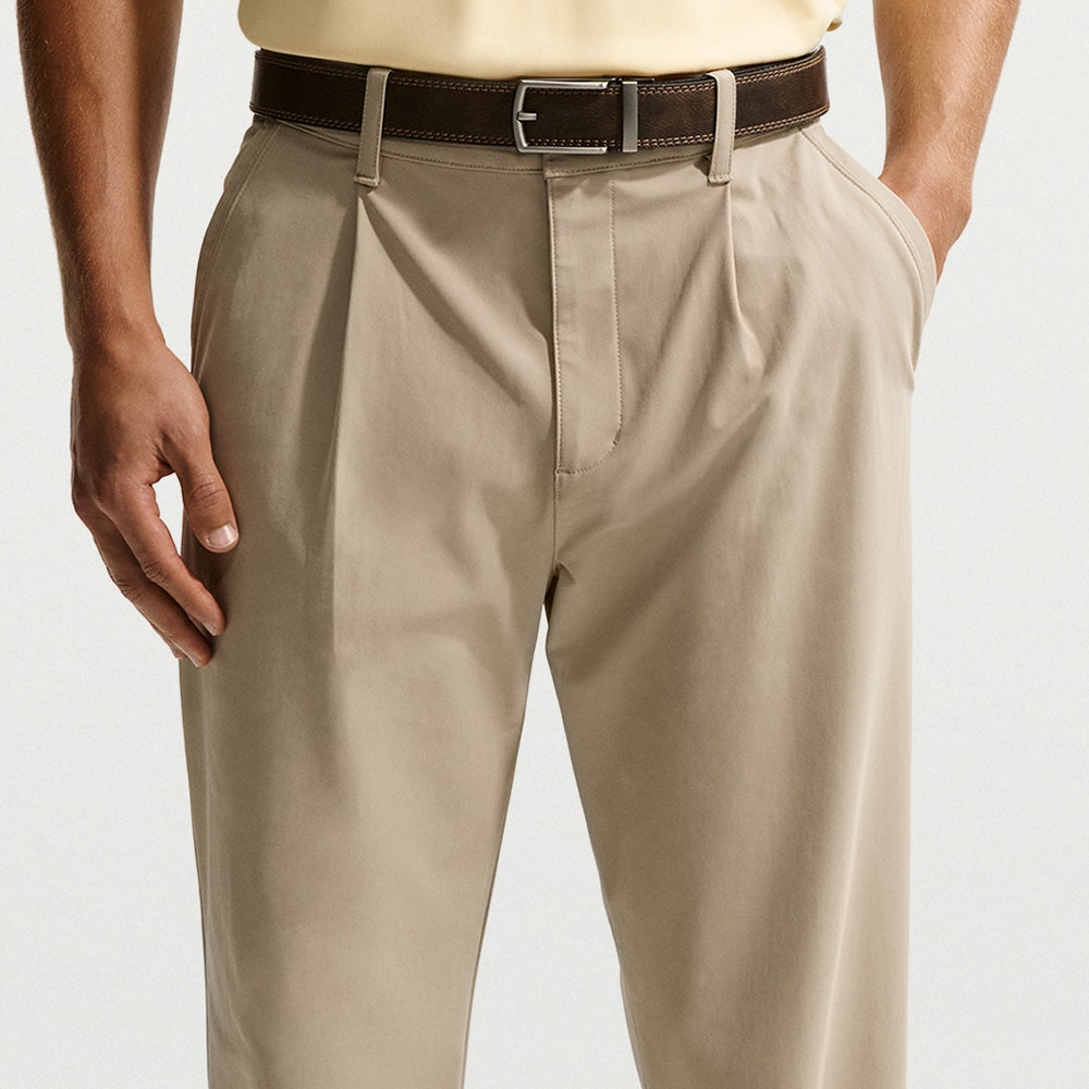 Nike Golf Trousers - NK DF Par 5 Pleat Pant Slim - Limestone SP26