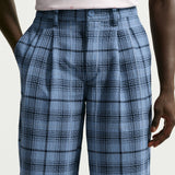 Nike Golf Trousers - NK Tartan Loose Fit Pant - Work Blue SU26