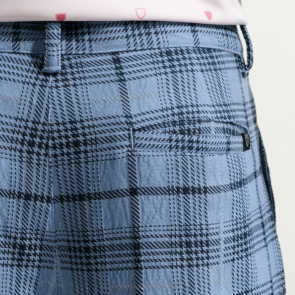 Nike Golf Trousers - NK Tartan Loose Fit Pant - Work Blue SU26