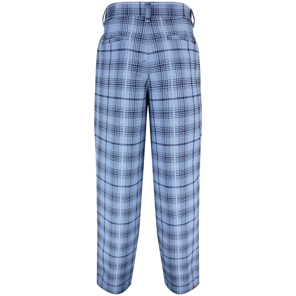 Nike Golf Trousers - NK Tartan Loose Fit Pant - Work Blue SU26