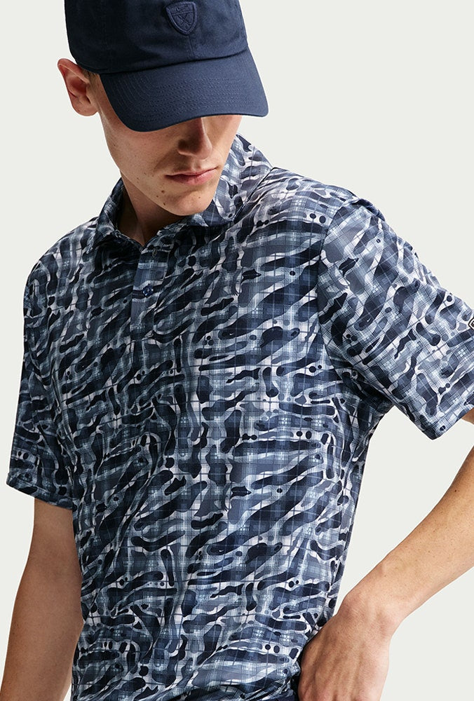 Robert MacIntyre - Open Championship - Blue Camo Polo 2026