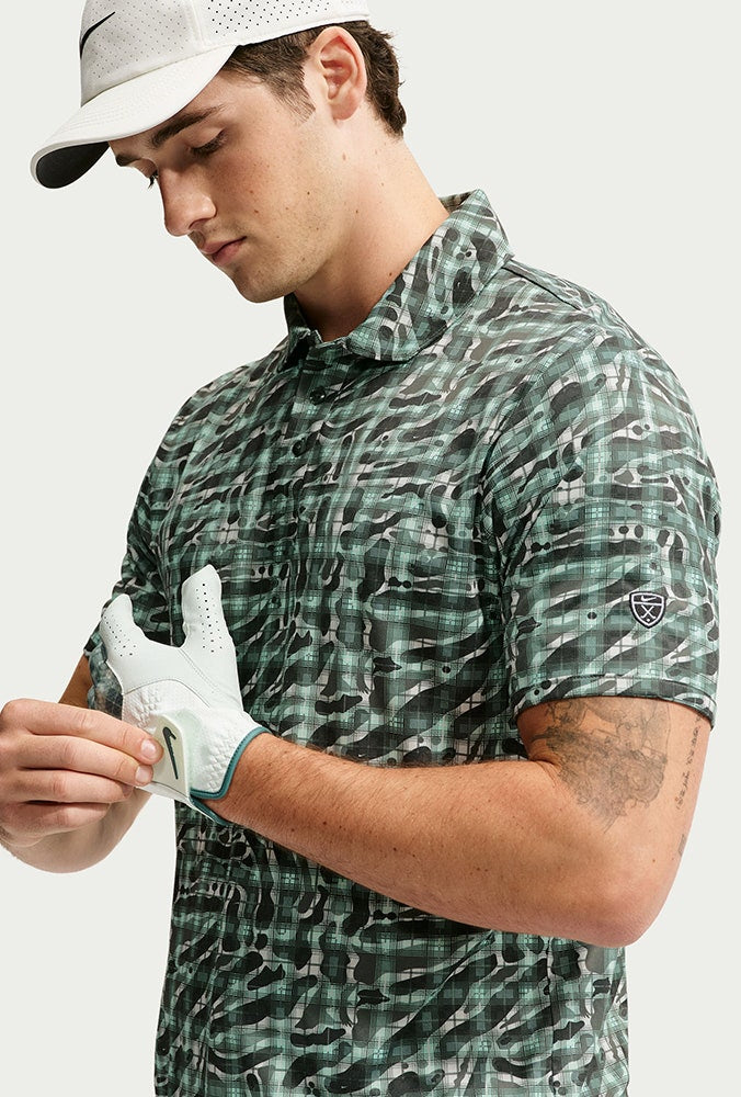 Robert MacIntyre - Open Championship - Green Camo Polo 2026