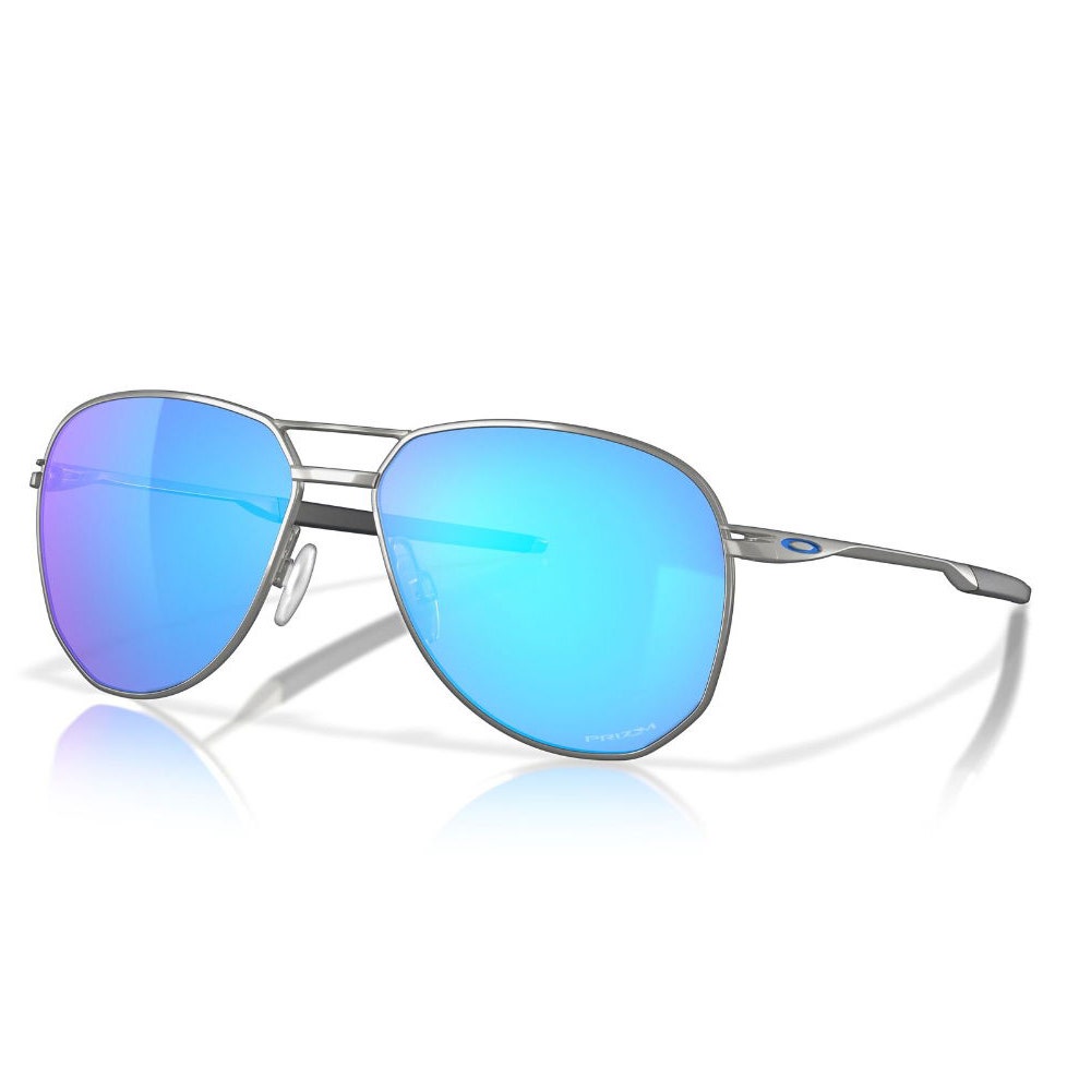 Oakley Golf Sunglasses - Contrail - Satin Chrome - Prizm Sapphire 2025