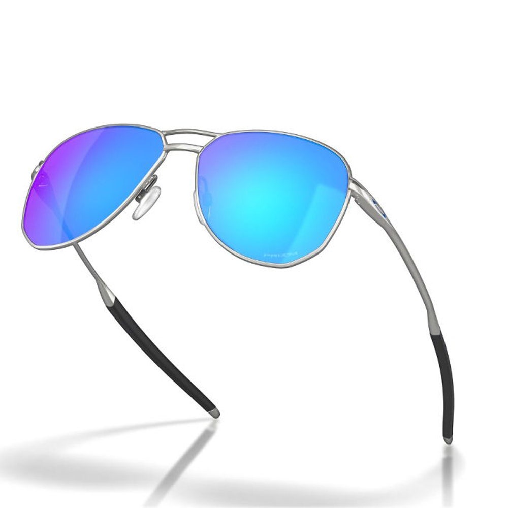 Oakley Golf Sunglasses - Contrail - Satin Chrome - Prizm Sapphire 2025