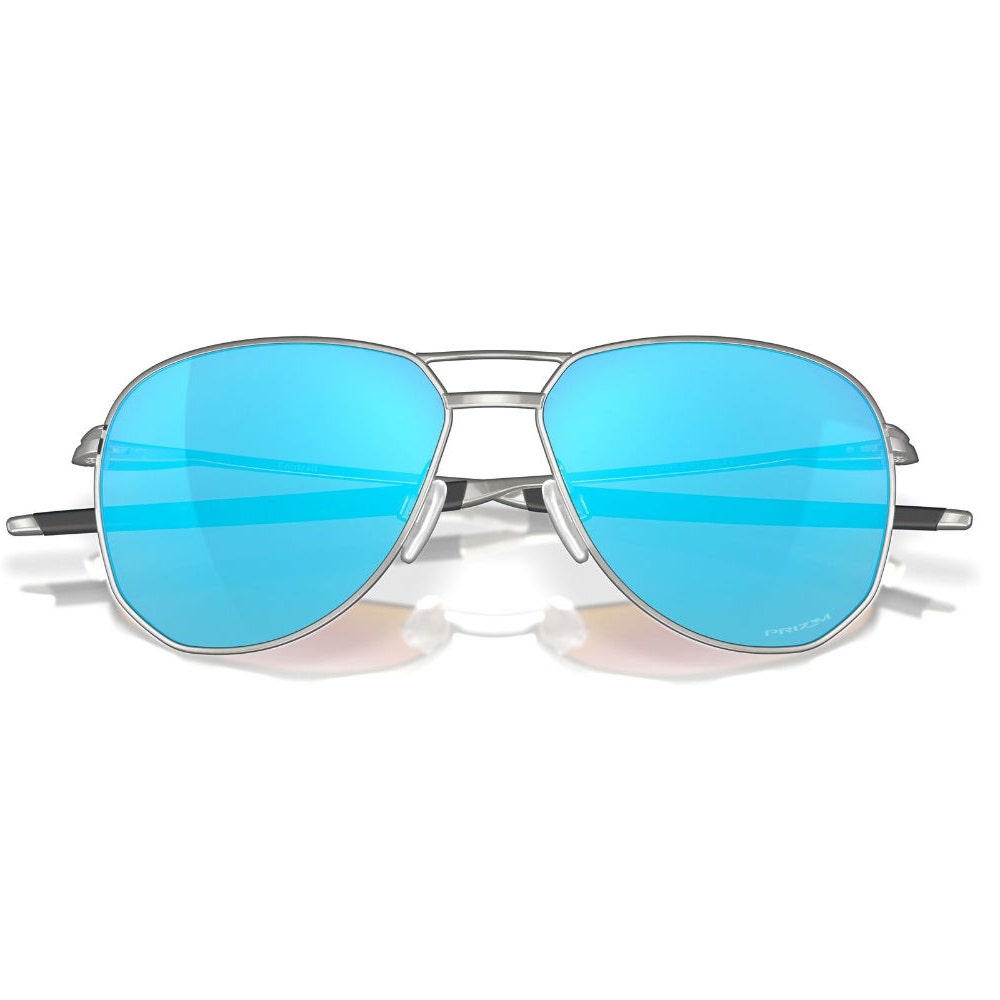 Oakley Golf Sunglasses - Contrail - Satin Chrome - Prizm Sapphire 2025
