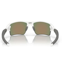 Oakley Golf Sunglasses - Flak 2.0 XL - Polished White - Prizm Ruby 2025