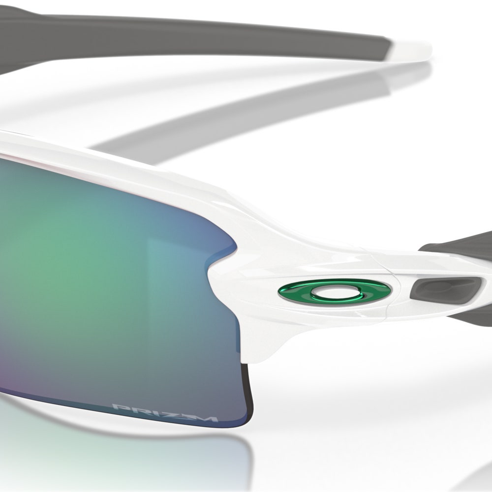 Oakley Golf Sunglasses - Flak 2.0 XL - White - Jade 2025