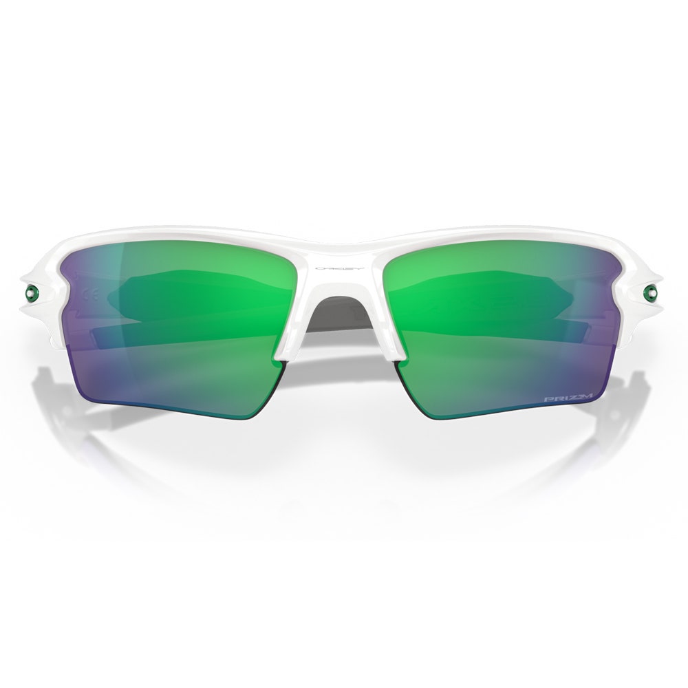Oakley Golf Sunglasses - Flak 2.0 XL - White - Jade 2025