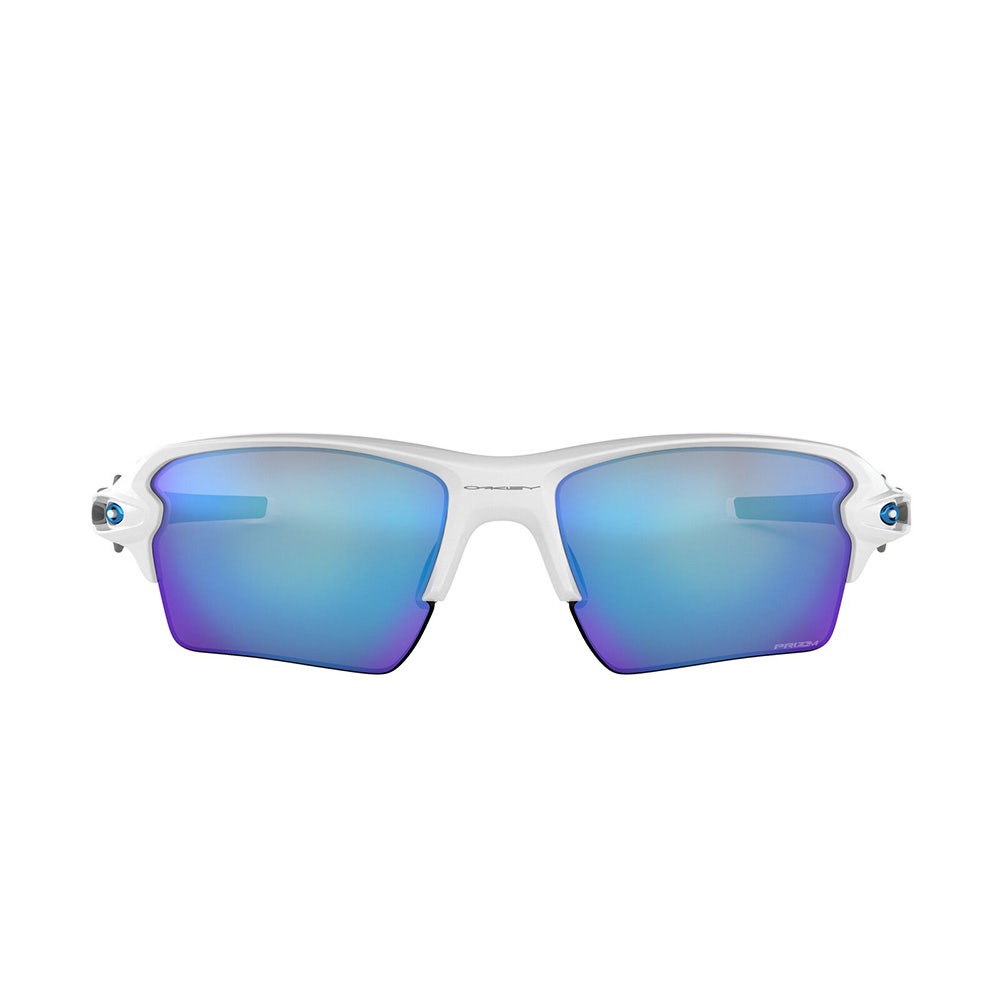 Oakley Golf Sunglasses - Flak 2.0 XL - White - Sapphire 2025