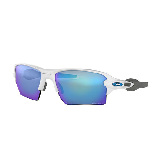 Oakley Golf Sunglasses - Flak 2.0 XL - White - Sapphire 2025
